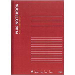 （まとめ）プラス プラスノートブック A罫 A4 NO-204AS 1パック(40枚×10冊)【×3セット】