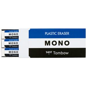 （まとめ）トンボ 消しゴム MONO BOX JHA-061 1箱(18個)【×5セット】