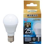 （まとめ）アイリスオーヤマ LED電球 E17 広配光タイプ 調光器対応 25W形相当 昼白色 密閉型器具対応 LDA3N-G-E17/D-2V3 1個【×5セット】