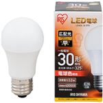 （まとめ）アイリスオーヤマ LED電球 E26 広配光タイプ 30W形相当 電球色 密閉型器具対応 LDA3L-G-3T5 1個【×10セット】