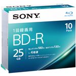 （まとめ）ソニー ブルーレイディスクBD-R 10BNR1VJPS4 1パック(10枚)【×3セット】