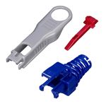 サンワサプライ 抜け止めセキュリティロックモジュラーカバー ADT-MCSL-BL