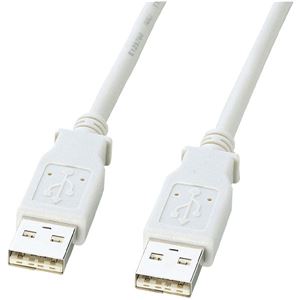 サンワサプライ USBケーブル（A-Aコネクタ・1m） KB-USB-A1K