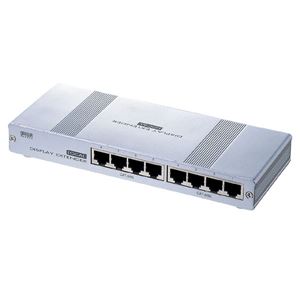 サンワサプライ ディスプレイ分配エクステンダー（送信機・8分配） VGA-EXL8