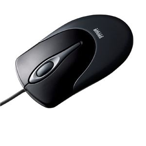 サンワサプライ オプティカルスクロールマウス（ダークグレー） MA-93HPDY