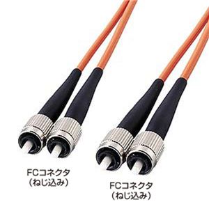 サンワサプライ 光ファイバケーブル（3m） HKB-FF6W-3