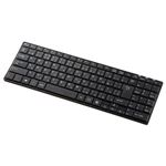 サンワサプライ ワイヤレススリムキーボード SKB-WL22BK