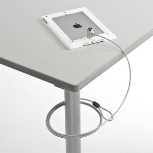 サンワサプライ iPadAir対応セキュリティ（ホワイト） SLE-27SIPAW