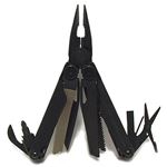 LEATHERMAN（レザーマン）  WAVE ブラック 【日本正規品】 折りたたみ ナイフ マルチプライヤー WAVBKN