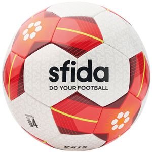 SFIDA(スフィーダ) サッカーボール ジュニア用4号球 VAIS JR ホワイト×レッド BSFVA03 商品画像