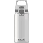 SIGG ワンタッチ式トライタン製ボトル トータルクリア ワン（アントラサイト 0．5L）