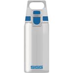 SIGG ワンタッチ式トライタン製ボトル トータルクリア ワン（ブルー 0．5L）