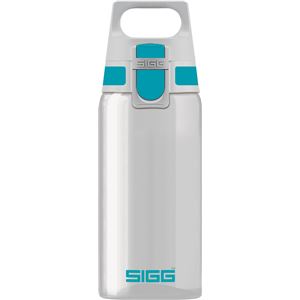 SIGG ワンタッチ式トライタン製ボトル トータルクリア ワン（アクア 0．5L）