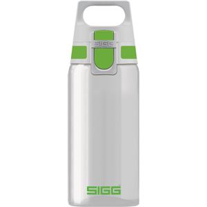 SIGG ワンタッチ式トライタン製ボトル トータルクリア ワン（グリーン 0．5L）