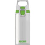 SIGG ワンタッチ式トライタン製ボトル トータルクリア ワン（グリーン 0．5L）