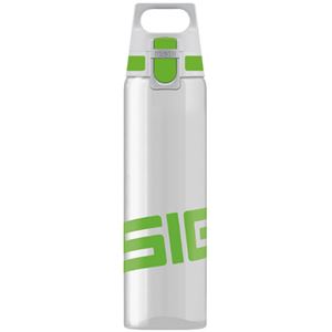 SIGG ワンタッチ式トライタン製ボトル トータルクリア ワン（グリーン 0．75L）