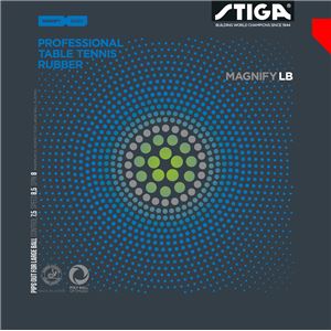 STIGA（スティガ） ラージボール用表ソフトラバー MAGNIFY LB（マグニファイ LB） RED 厚