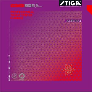 STIGA（スティガ） 裏ソフトラバー ASTERIA S（アステリア S） RED 中