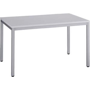 ミーティング用テーブル 幅120cm AD-1280 ホワイト - 拡大画像