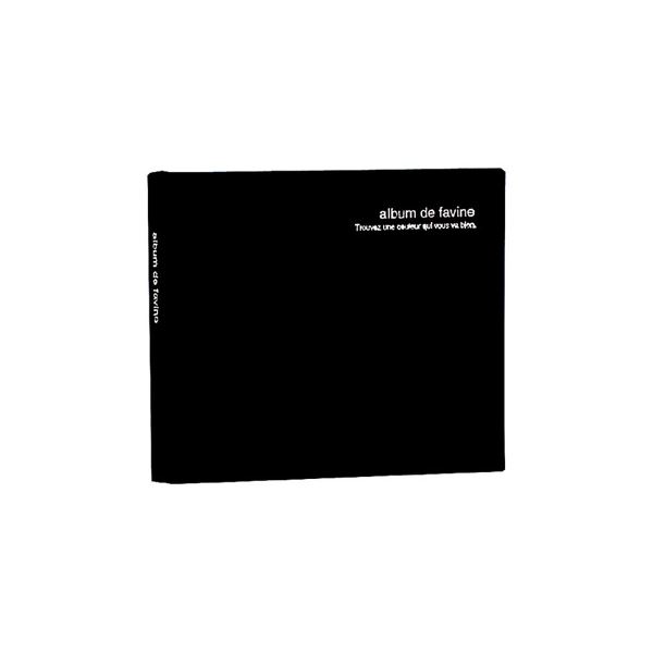 (業務用セット) ドゥファビネ ブックアルバム 写真 ミニ アH-MB-91-D ブラック(×5セット) b04