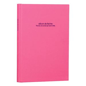 (業務用セット) ドゥファビネ ブックアルバム 写真 B5 アH-B5B-141-P ピンク【×3セット】 - 拡大画像