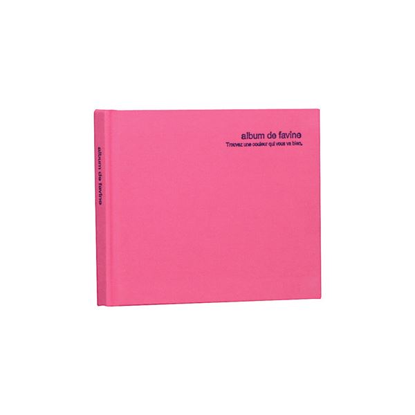 (業務用セット) ドゥファビネ ブックアルバム 写真 ミニ アH-MB-91-P ピンク(×5セット) b04