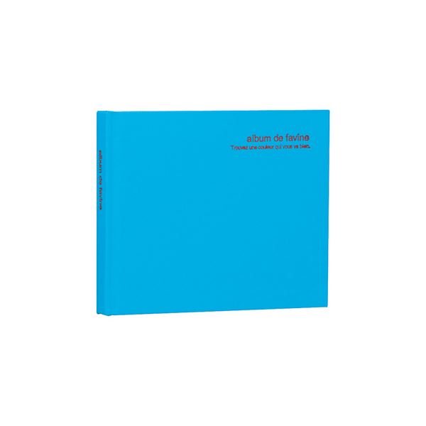 (業務用セット) ドゥファビネ ブックアルバム 写真 ミニ アH-MB-91-B ブルー(×5セット) b04