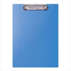 (業務用セット) ハンディー・クリップボード A4 E型 ブルー／QB-A401-B【×10セット】 - 拡大画像