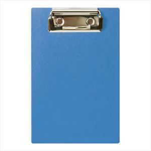 (業務用セット) ハンディー・クリップボード A6 E型 ブルー／QB-A601-B【×20セット】 - 拡大画像