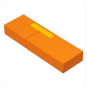 (業務用セット)ナカバヤシ ディスプレイペンケース Mサイズ オレンジ PCN-DP02 OR【×3セット】 - 拡大画像