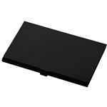 (業務用5セット)Digio2 ニンテンドー SWITCH用 アルミゲームカードケース 3枚収納タイプ SWI01 ブラック MCC-SWI01BK