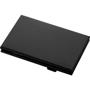 (業務用5セット)Digio2 ニンテンドー SWITCH用 アルミゲームカードケース 6枚収納タイプ SWI02 ブラック MCC-SWI02BK