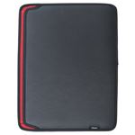 Digio2 iPad 9.7inch用 スリップインケース横入/ポケット付 TBC-IPPY1713 ブラック