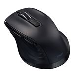 Digio2 BluetoothブルーLEDマウス F_Line 静音／5ボタン BKF146 ブラック MUS-BKF146BK