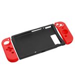 （業務用3セット） Digio2 ニンテンドー SWITCH用 シリコンカバー／一体型 SWI06 レッド SZC-SWI06R