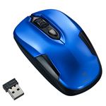 （業務用3セット） Digio2 無線静音マウス 3ボタン／IR／LEDマウス ブルー MUS-RIT126BL