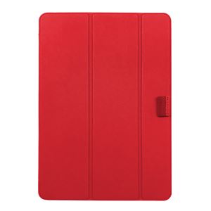 Digio2 iPad 9.7インチ用 軽量ハードケースカバー TBC-IPS1800R レッド