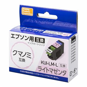 （業務用5セット） PPC 互換インクカートリッジ エプソン PP-EICKUI-LM-L ライトマゼンタ