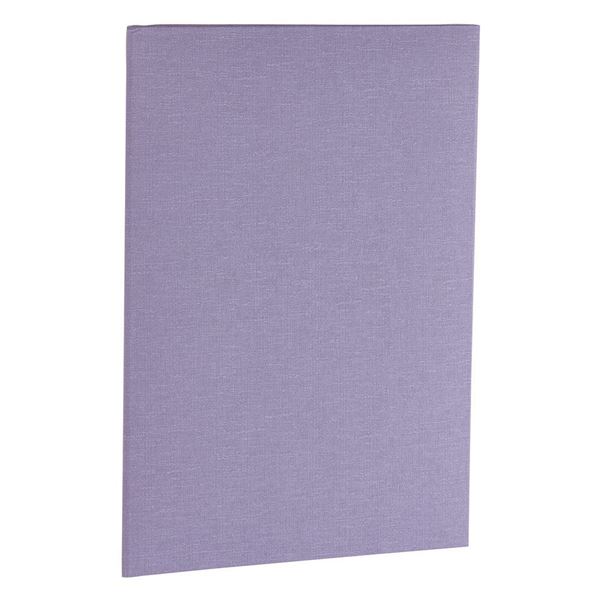(まとめ) 証書・賞状ファイル 二つ折りタイプ A4判 紙クロス 薄紫 FSP-A4C-LP (×2セット) b04