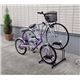 アイリスオーヤマ 自転車スタンド ブラックBYS-2 - 縮小画像2