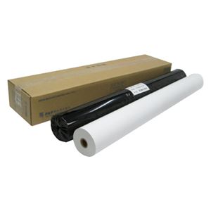 アジア原紙 感熱プロッタ用紙 ハイグレードタイプ KRL-850H 白／黒 2本 - 拡大画像