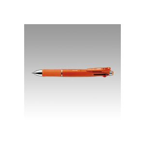 ゼブラ クリップオンマルチ1000 4色ボールペン（黒・赤・青・緑）+シャープ0.5 B4SA2-OR オレンジ 【インク色：黒/赤/青/緑】 1本 - 拡大画像