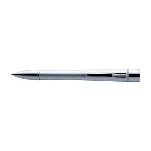 シヤチハタ ネームペン ネームペンプリモ（回転式／キャップタイプ） TKS-NR1／MO シルバー 【インク色：黒】 1本 - 拡大画像