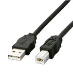 （業務用セット） エレコム 環境対応 USBケーブル USB2-ECO15 1本入 【×3セット】