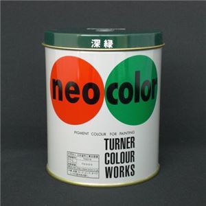 （業務用セット） ターナー ネオカラー 600ml缶入・専門家用 B色 深緑 【×2セット】 - 拡大画像