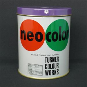 （業務用セット） ターナー ネオカラー 600ml缶入・専門家用 B色 紫 【×2セット】