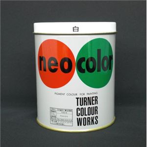 （業務用セット） ターナー ネオカラー 600ml缶入・専門家用 B色 白 【×2セット】 - 拡大画像
