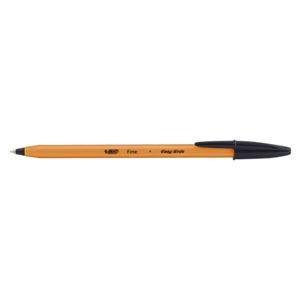 （業務用セット） BICジャパン オレンジ ボールペン （0.7mm） E-ORGF20EGBLK 黒 1本入 【×50セット】 - 拡大画像