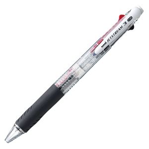 （業務用セット） 三菱鉛筆 ジェットストリーム 3色ボールペン0.38（黒・赤・青） SXE3-400-38.T 1本入 【×5セット】 - 拡大画像