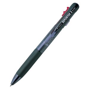 （業務用セット） トンボ鉛筆 リポーター リポーター2 2色ボールペン（黒・赤） BC-WRC12 1本入 【×10セット】 - 拡大画像